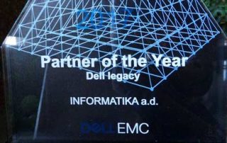Od kompanije Dell EMC Informatika dobila priznanje „Partner of the Year“